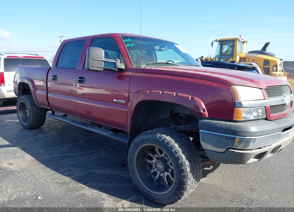 2004 CHEVROLET SILVERADO K2500 VIN: 1GCGK23U04F153709