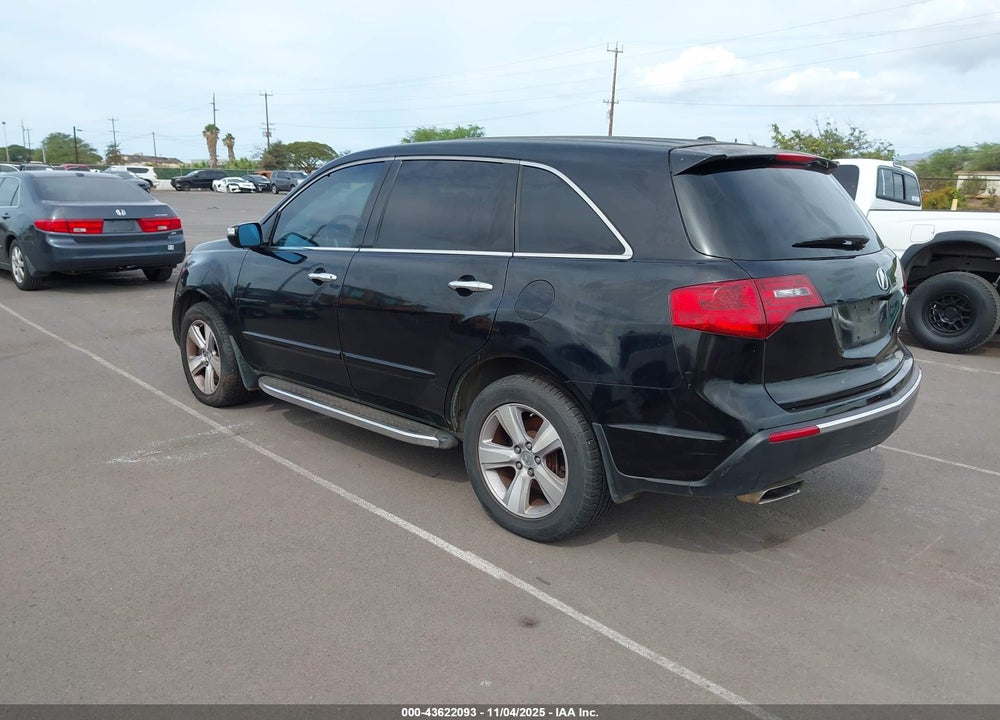 2013 ACURA MDX TECHNOLOGY PACKAGE VIN: 2HNYD2H48DH512823
