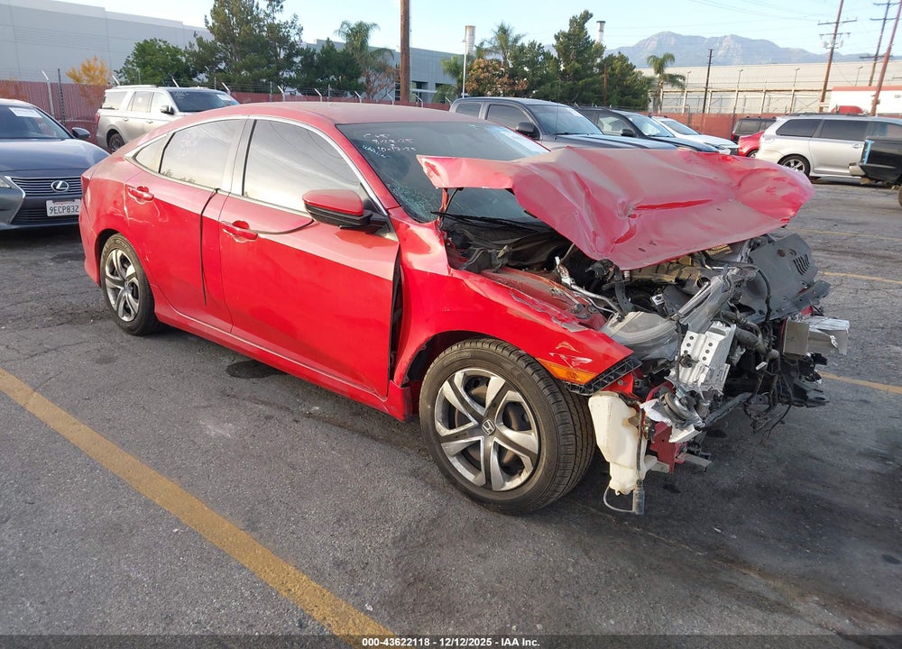 2018 HONDA CIVIC LX VIN: 2HGFC2F50JH549602