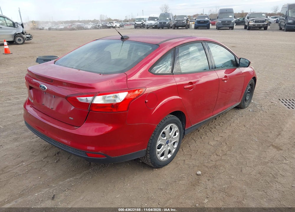 2012 FORD FOCUS SE VIN: 1FAHP3F24CL242839