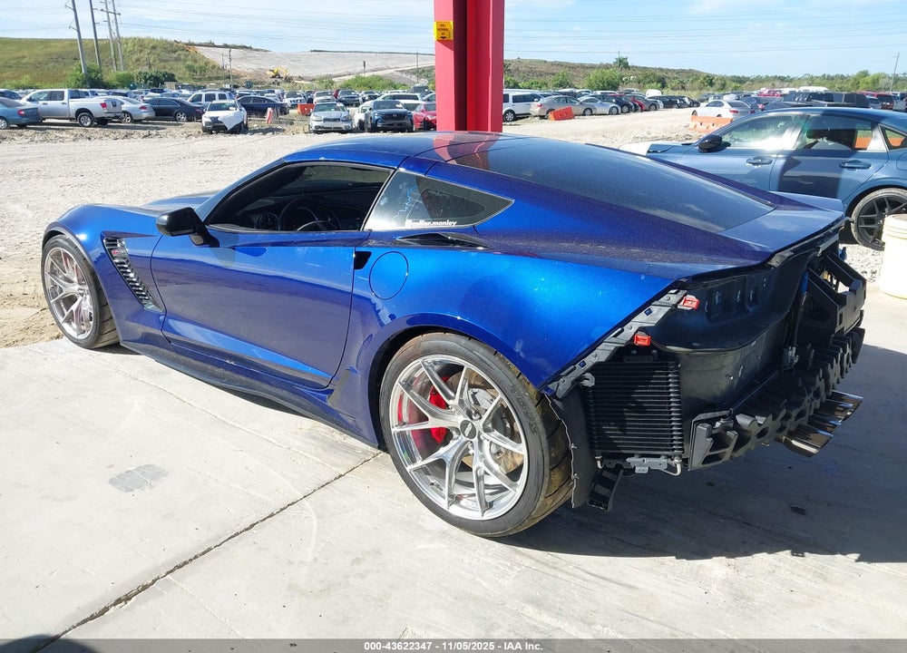 2017 CHEVROLET CORVETTE Z06 VIN: 1G1YN2D65H5603841
