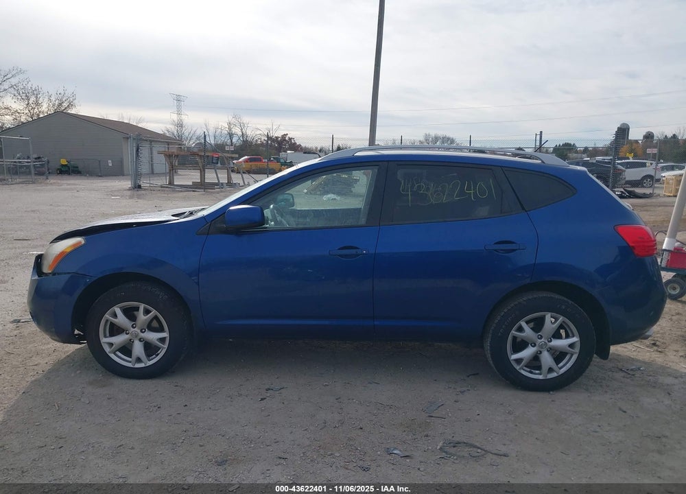 2008 NISSAN ROGUE VIN: JN8AS58VX8W110062