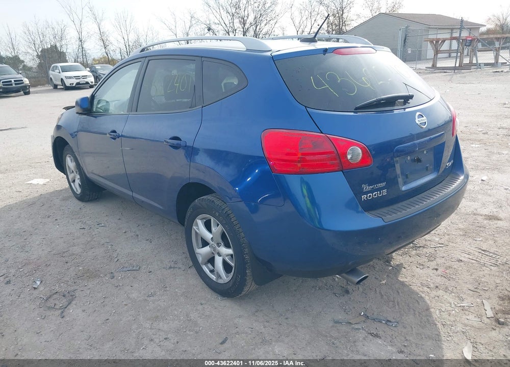 2008 NISSAN ROGUE VIN: JN8AS58VX8W110062