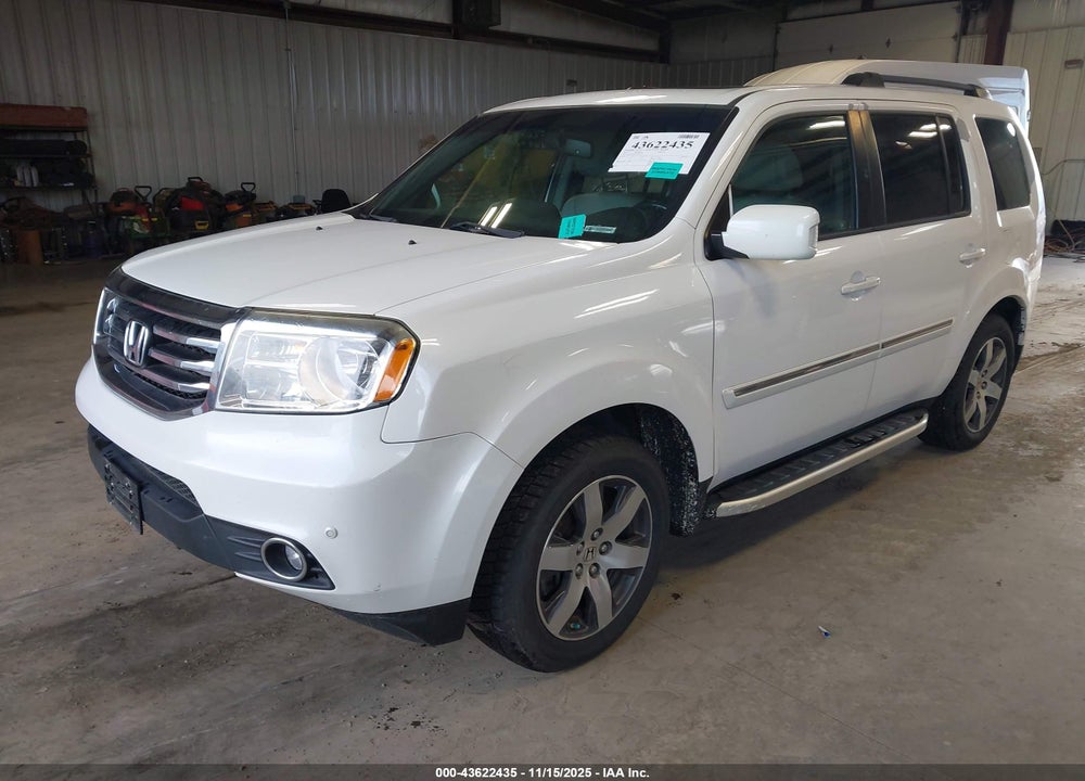 2012 HONDA PILOT TOURING VIN: 5FNYF3H96CB028316