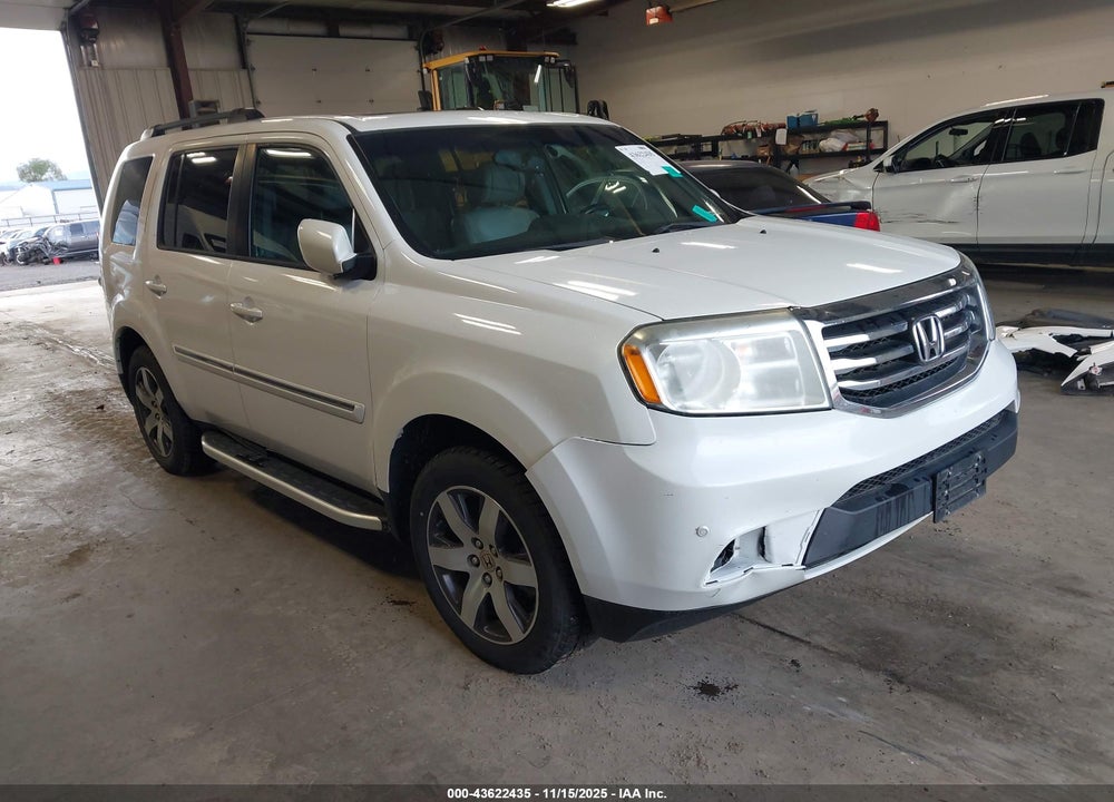 2012 HONDA PILOT TOURING VIN: 5FNYF3H96CB028316