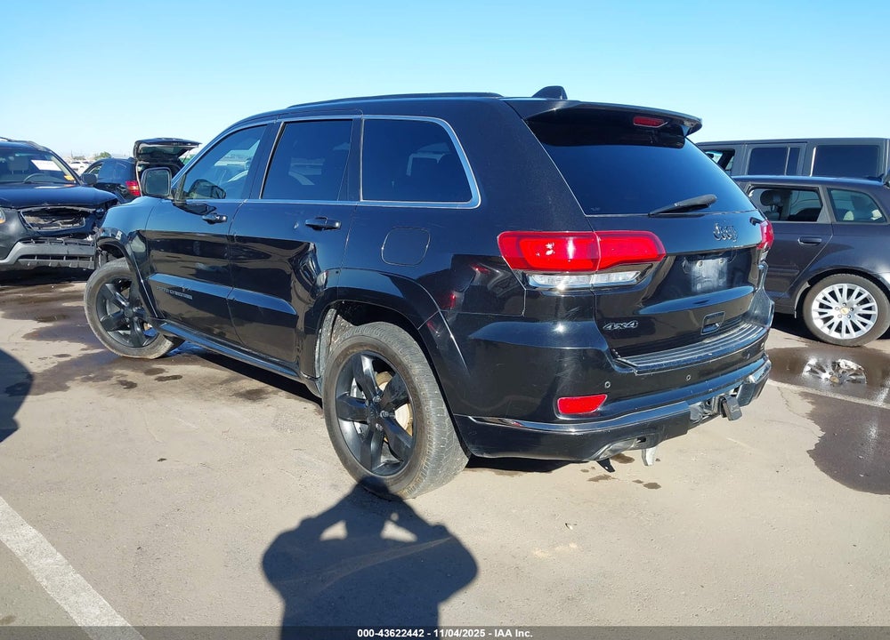 2016 JEEP GRAND CHEROKEE VIN: 1C4RJFCGXGC474630