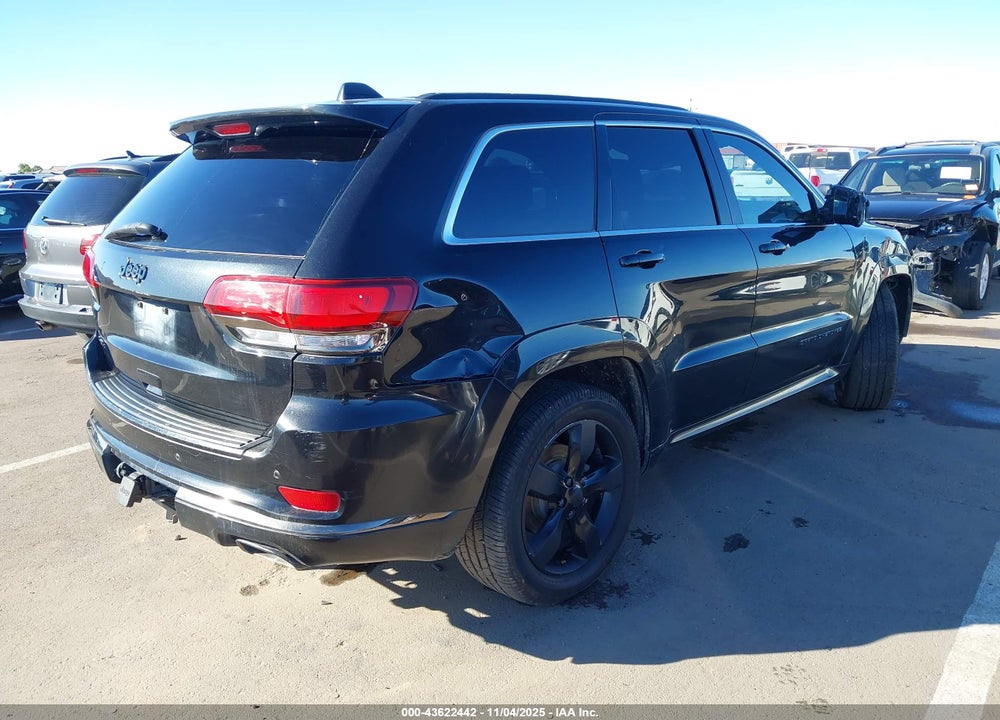2016 JEEP GRAND CHEROKEE VIN: 1C4RJFCGXGC474630