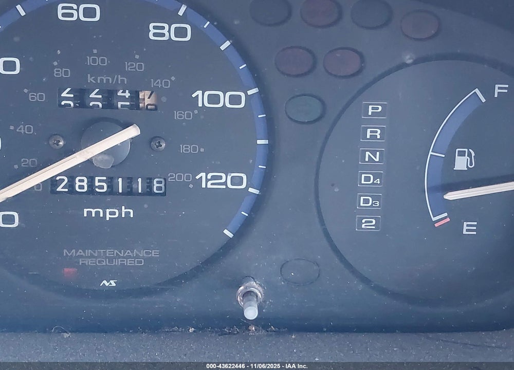 1998 HONDA CIVIC DX VIN: 2HGEJ6625WH539668