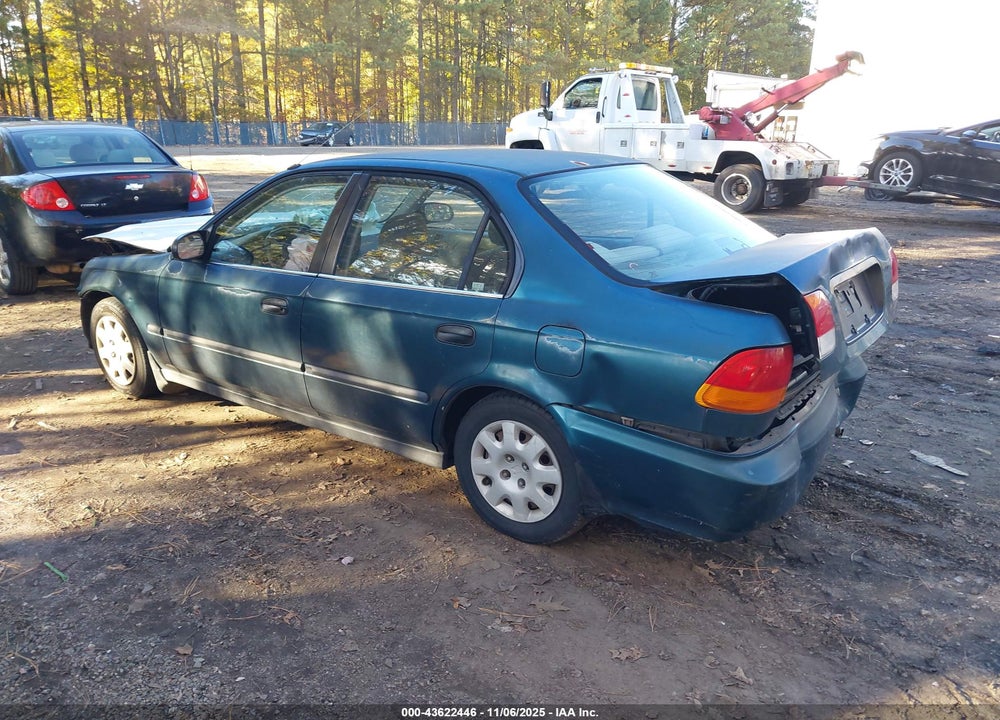 1998 HONDA CIVIC DX VIN: 2HGEJ6625WH539668
