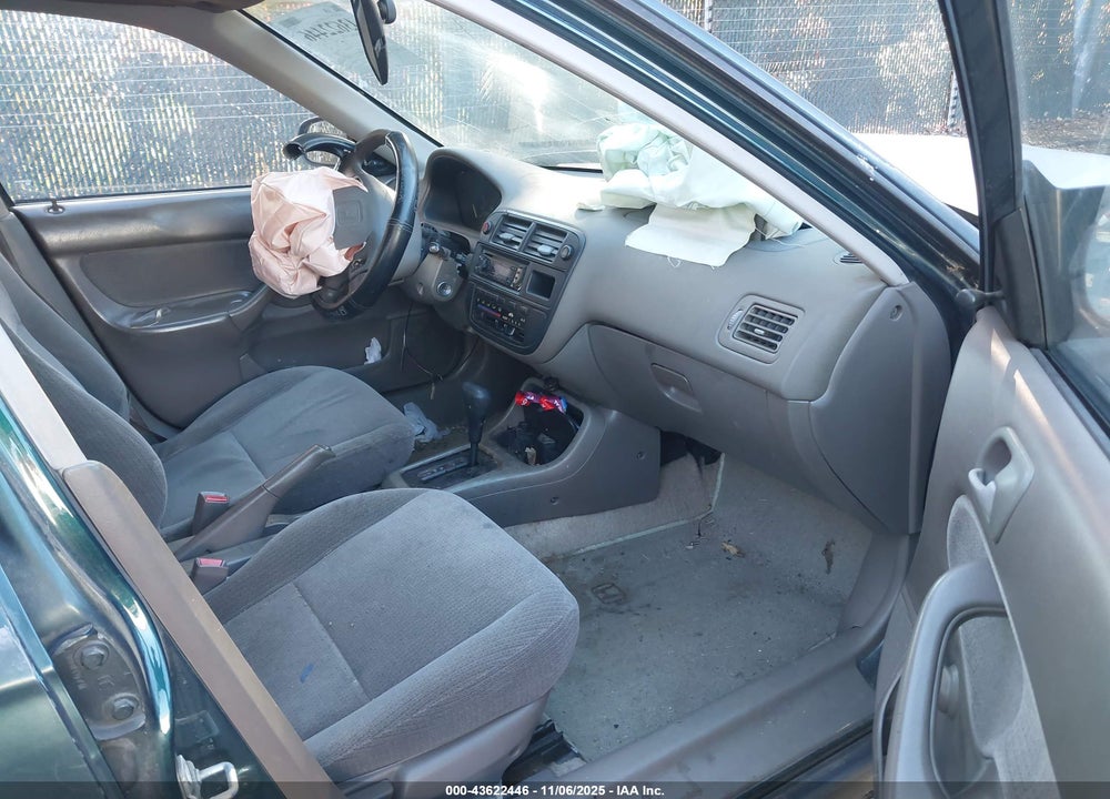 1998 HONDA CIVIC DX VIN: 2HGEJ6625WH539668