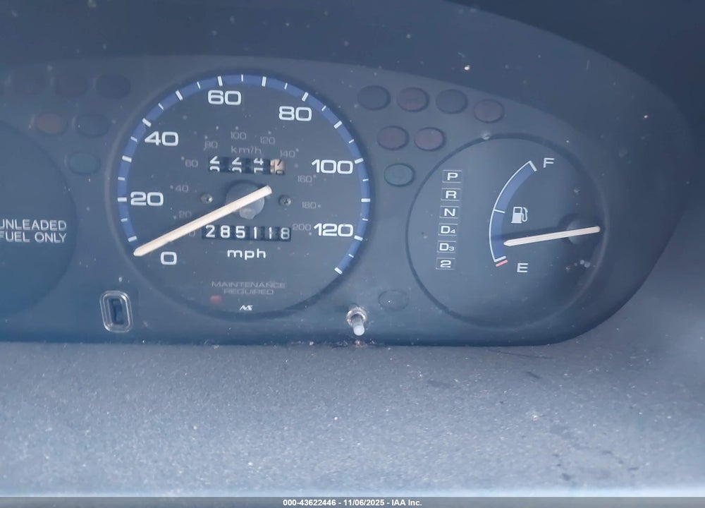1998 HONDA CIVIC DX VIN: 2HGEJ6625WH539668
