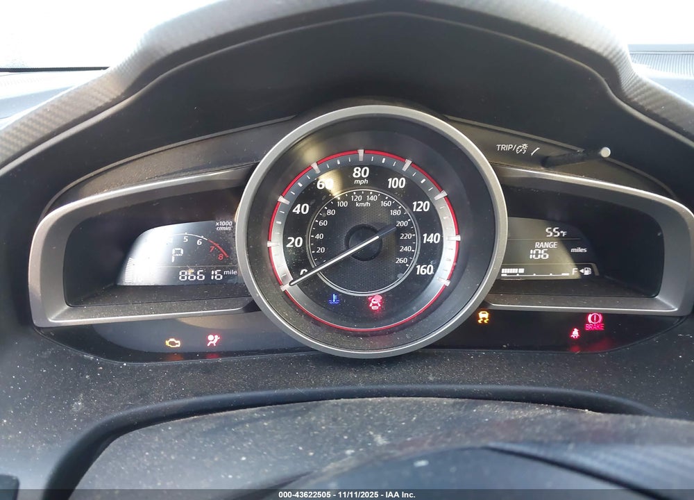 2016 MAZDA 3 I TOURING VIN: JM1BM1L7XG1349375