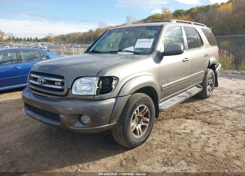 2004 TOYOTA SEQUOIA LIMITED V8 VIN: 5TDBT48A34S227724