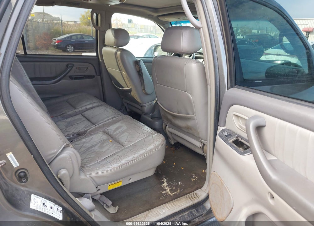 2004 TOYOTA SEQUOIA LIMITED V8 VIN: 5TDBT48A34S227724