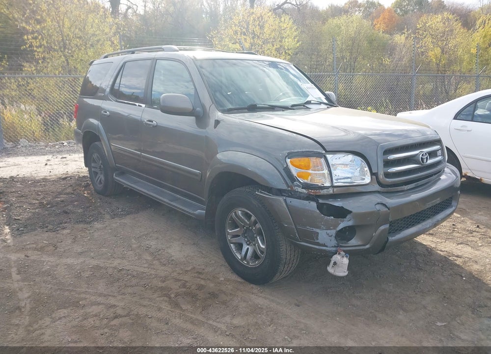 2004 TOYOTA SEQUOIA LIMITED V8 VIN: 5TDBT48A34S227724