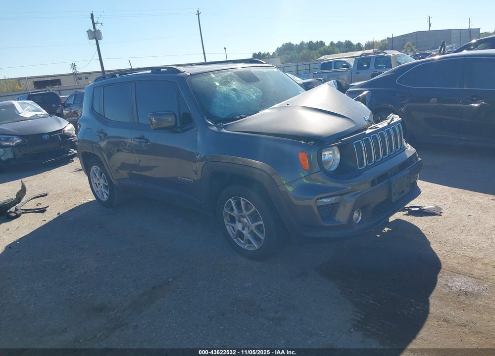2019 JEEP RENEGADE LATITUDE FWD VIN: ZACNJABB8KPK87704