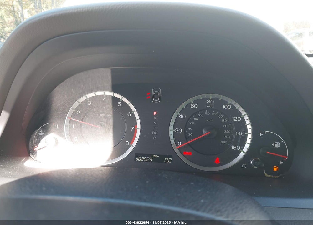 2009 HONDA ACCORD 2.4 LX VIN: 1HGCP26319A029909