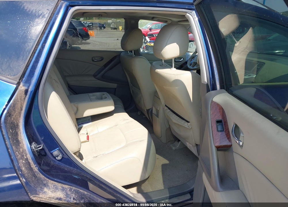 2009 NISSAN MURANO LE VIN: JN8AZ18W49W124277