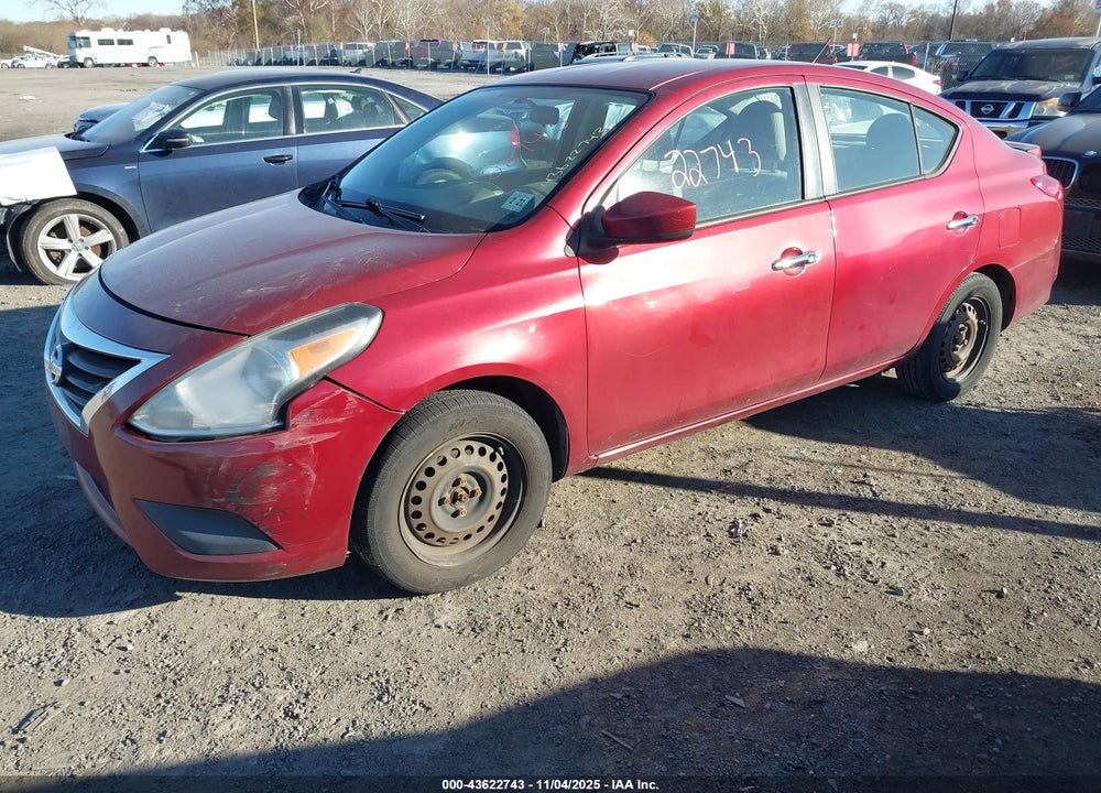 2016 NISSAN VERSA 1.6 S/1.6 S+/1.6 SL/1.6 SV VIN: 3N1CN7AP0GL802695