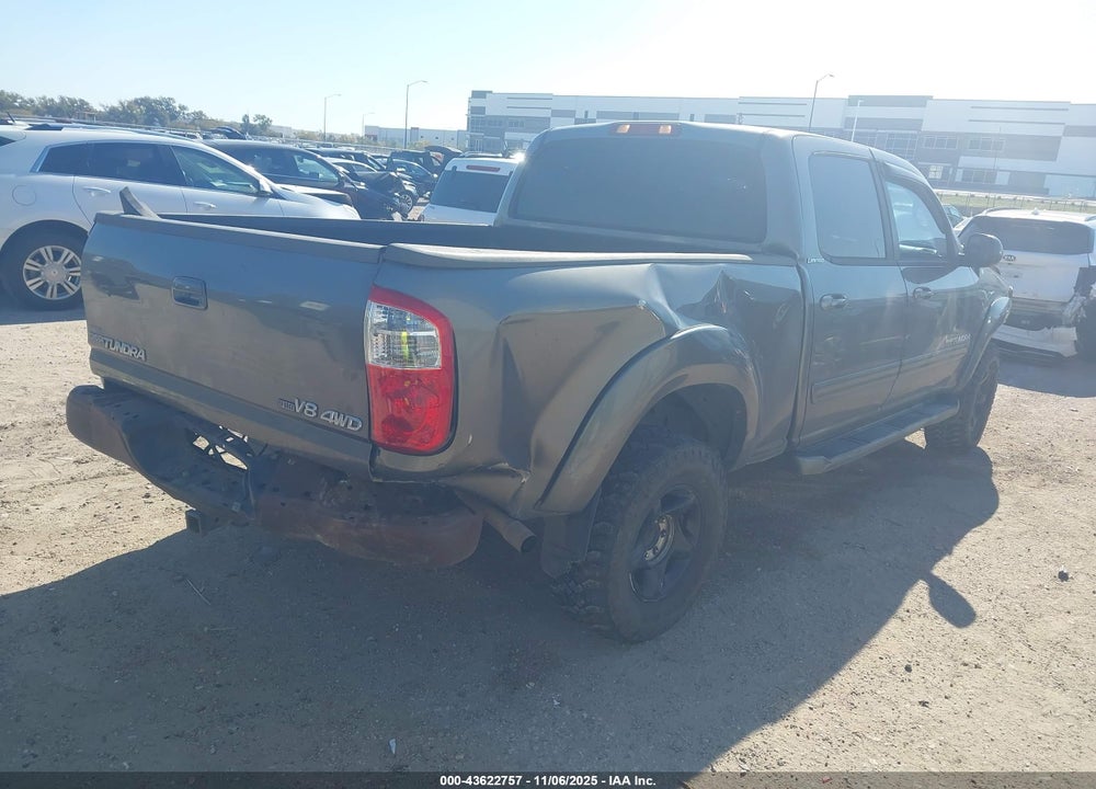 2006 TOYOTA TUNDRA LIMITED V8 VIN: 5TBDT48156S532131