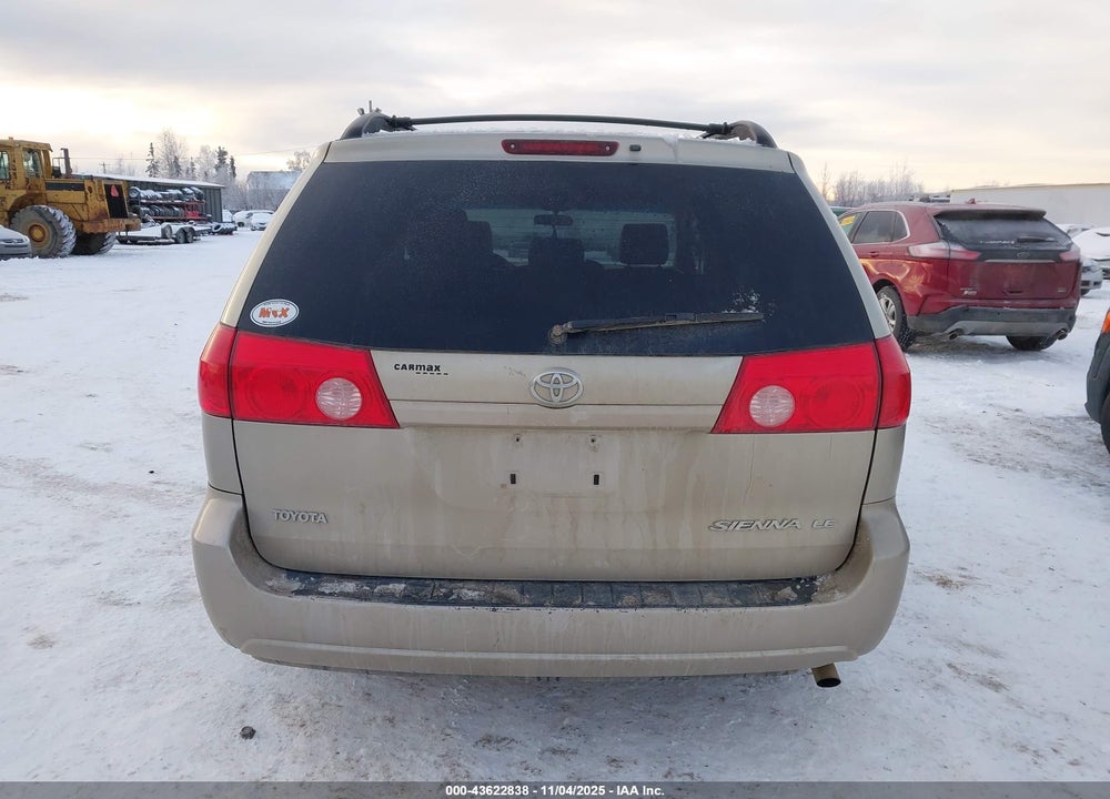 2008 TOYOTA SIENNA LE VIN: 5TDZK23C78S119143