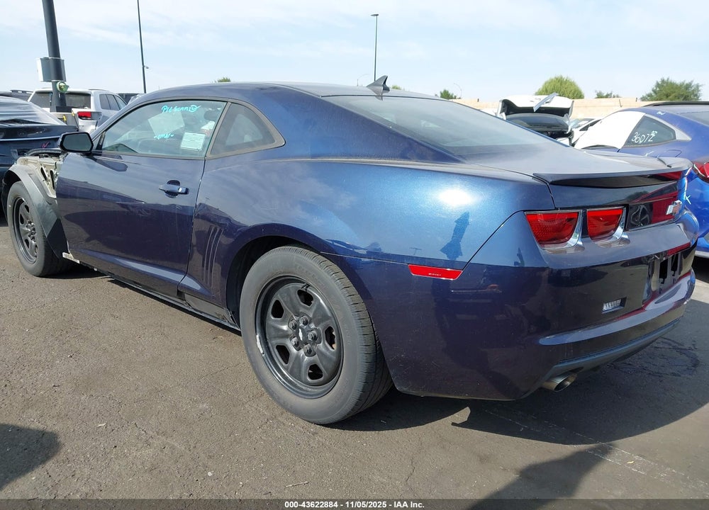 2012 CHEVROLET CAMARO 2LS VIN: 2G1FA1E36C9154621