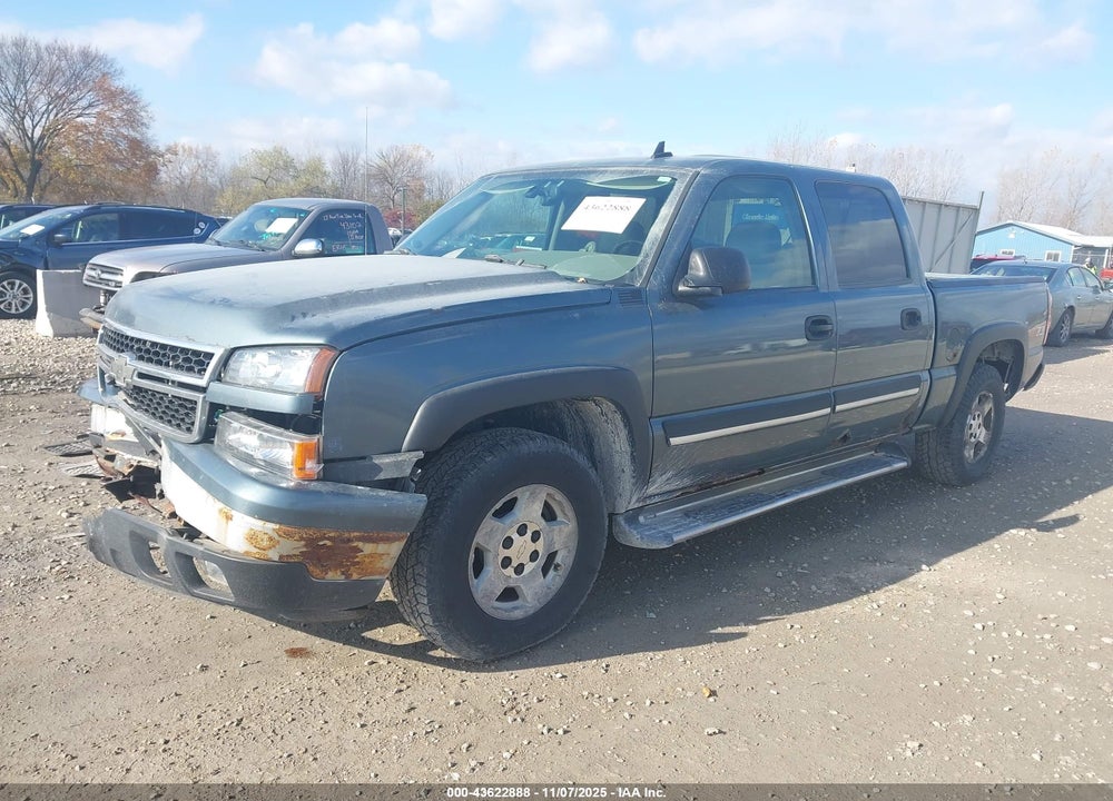 2006 CHEVROLET SILVERADO 1500 LT3 VIN: 2GCEK13T061199110