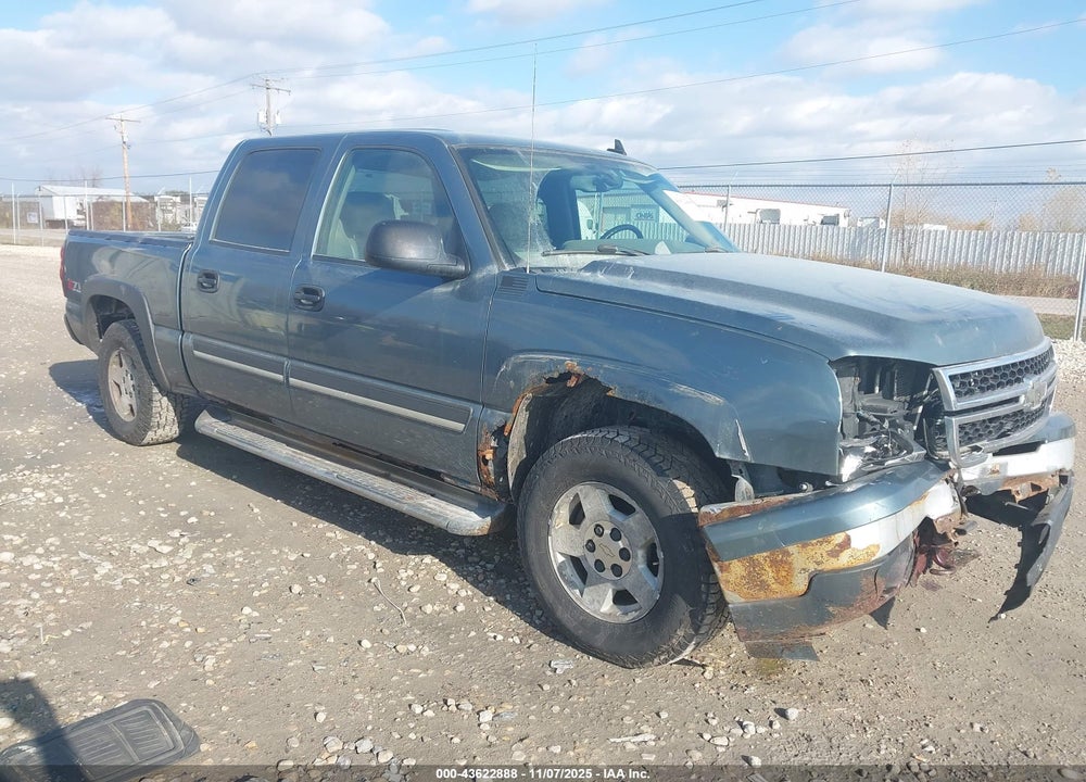 2006 CHEVROLET SILVERADO 1500 LT3 VIN: 2GCEK13T061199110