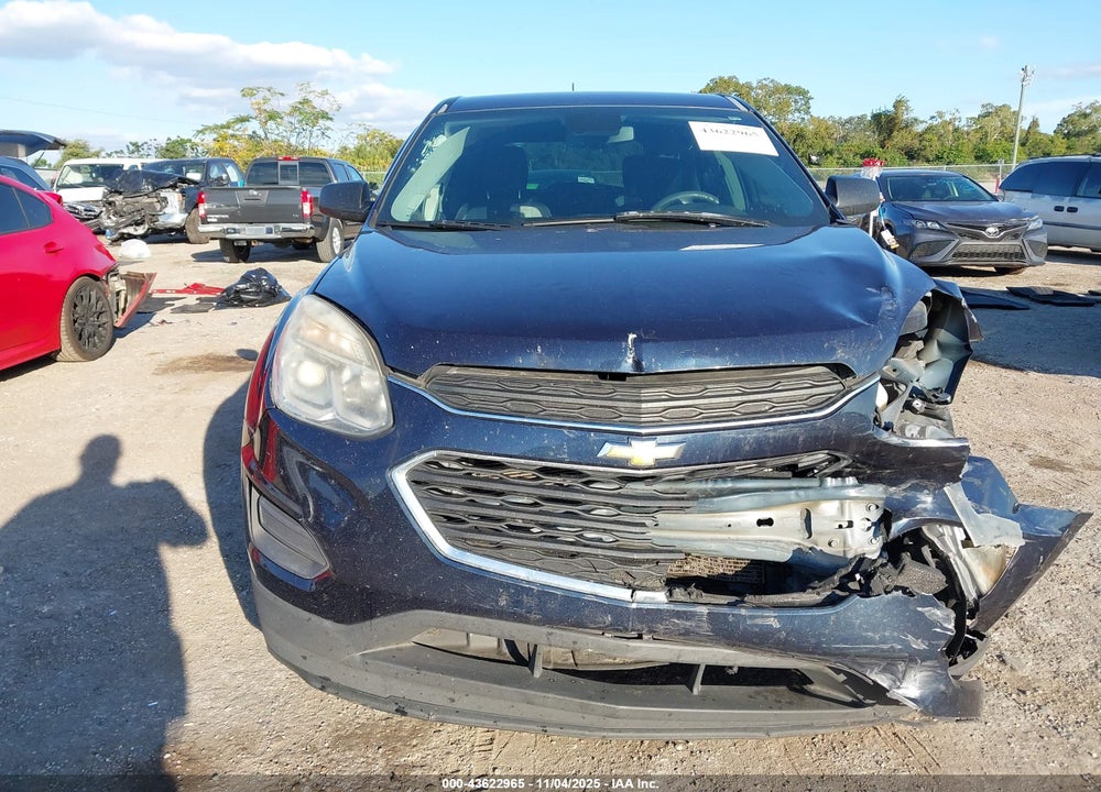 2016 CHEVROLET EQUINOX LS VIN: 2GNALBEKXG1154254