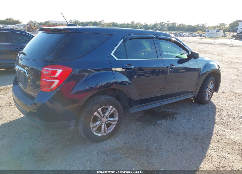 2016 CHEVROLET EQUINOX LS VIN: 2GNALBEKXG1154254