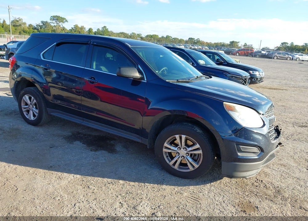 2016 CHEVROLET EQUINOX LS VIN: 2GNALBEKXG1154254