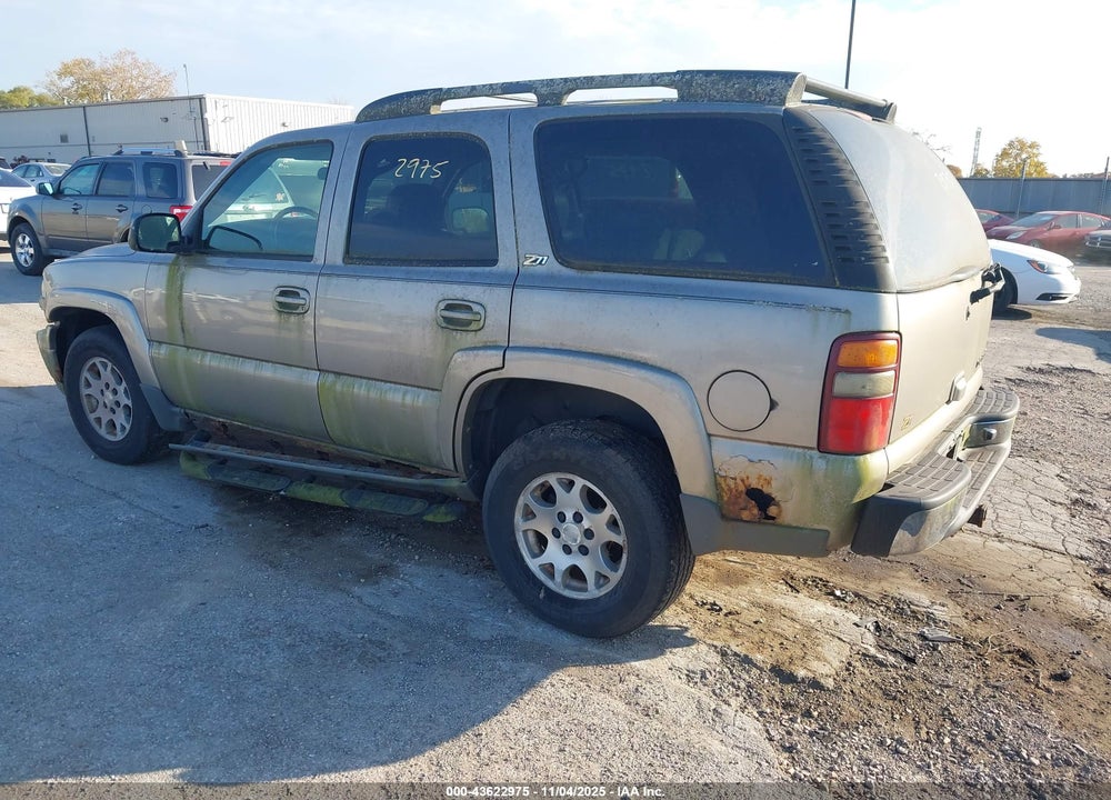 2003 CHEVROLET TAHOE Z71 VIN: 1GNEK13Z13R309886