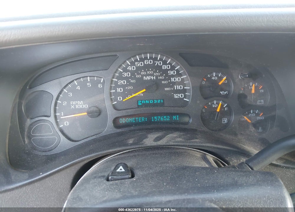 2003 CHEVROLET TAHOE Z71 VIN: 1GNEK13Z13R309886