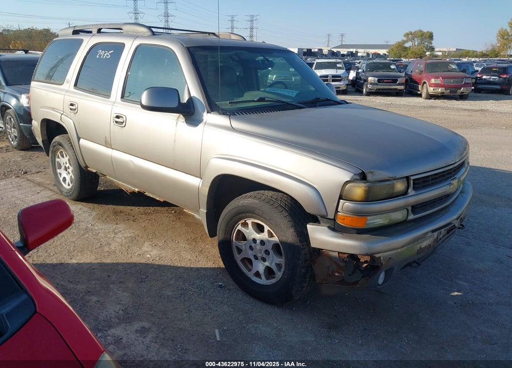 2003 CHEVROLET TAHOE Z71 VIN: 1GNEK13Z13R309886