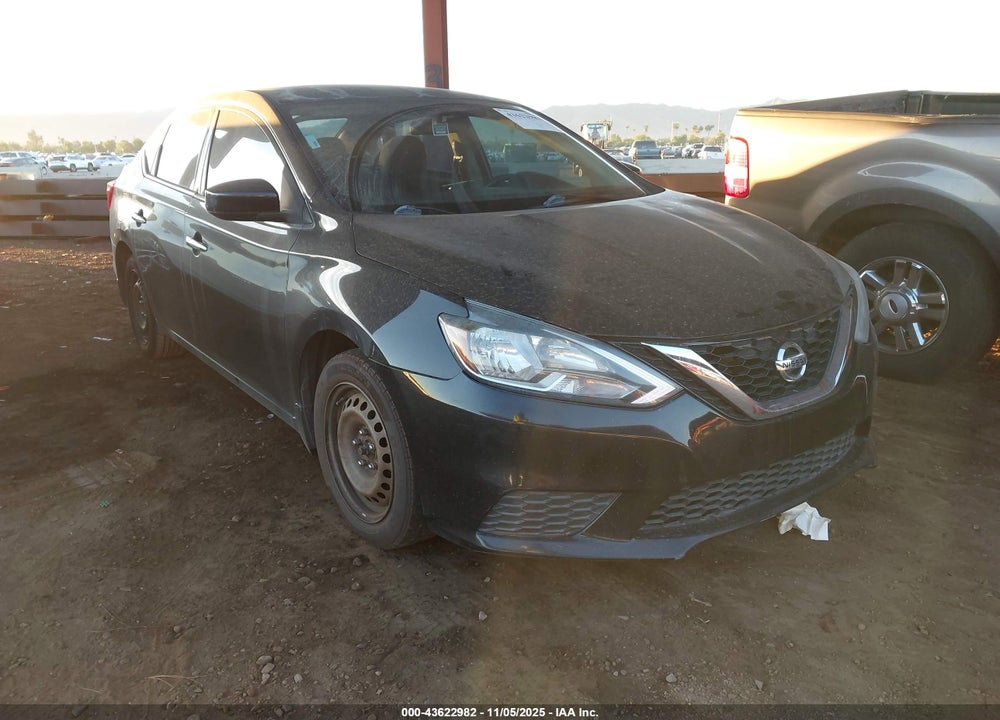 2016 NISSAN SENTRA S VIN: 3N1AB7AP5GY313289
