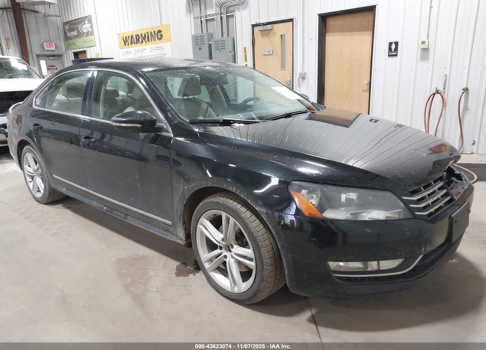 2012 VOLKSWAGEN PASSAT 2.0L TDI SEL PREMIUM VIN: 1VWCN7A3XCC068211