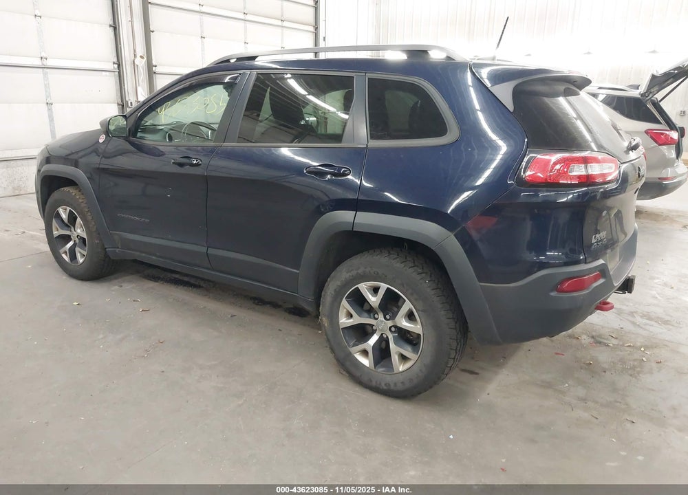 2016 JEEP CHEROKEE TRAILHAWK VIN: 1C4PJMBBXGW263427