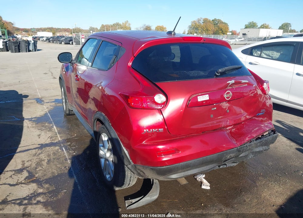 2012 NISSAN JUKE SL VIN: JN8AF5MR6CT108249