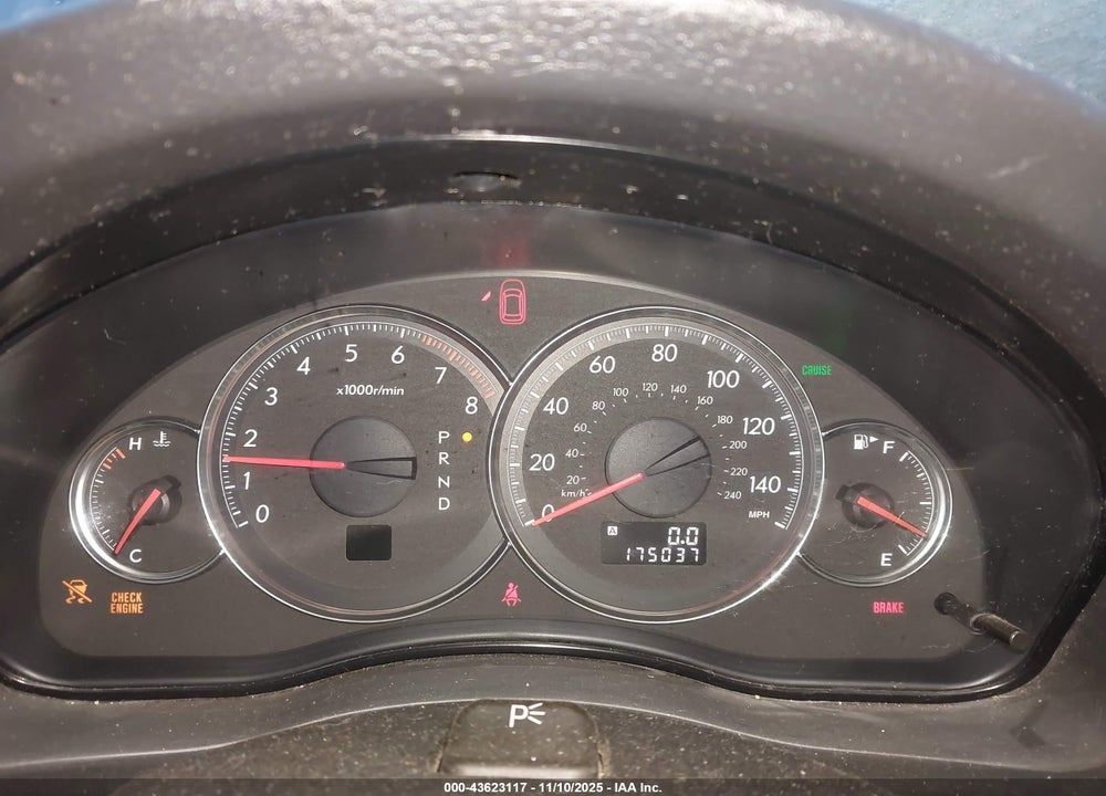 2009 SUBARU OUTBACK VIN: 4S4BP66C497336369
