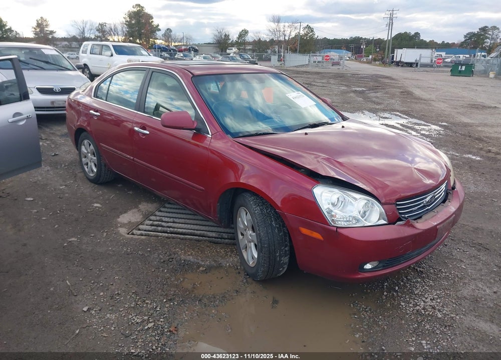 2008 KIA OPTIMA EX V6 VIN: KNAGE124285219642