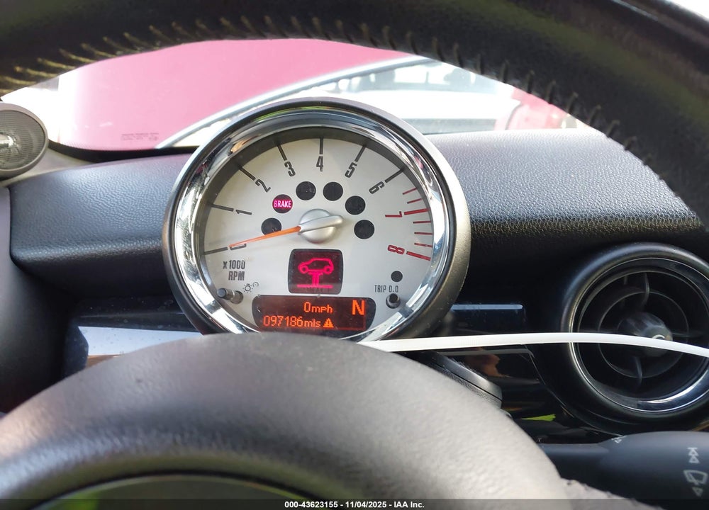 2012 MINI COOPER S VIN: WMWSX3C56CT154662