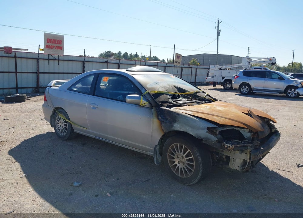2005 HONDA CIVIC EX VIN: 1HGEM22935L050139