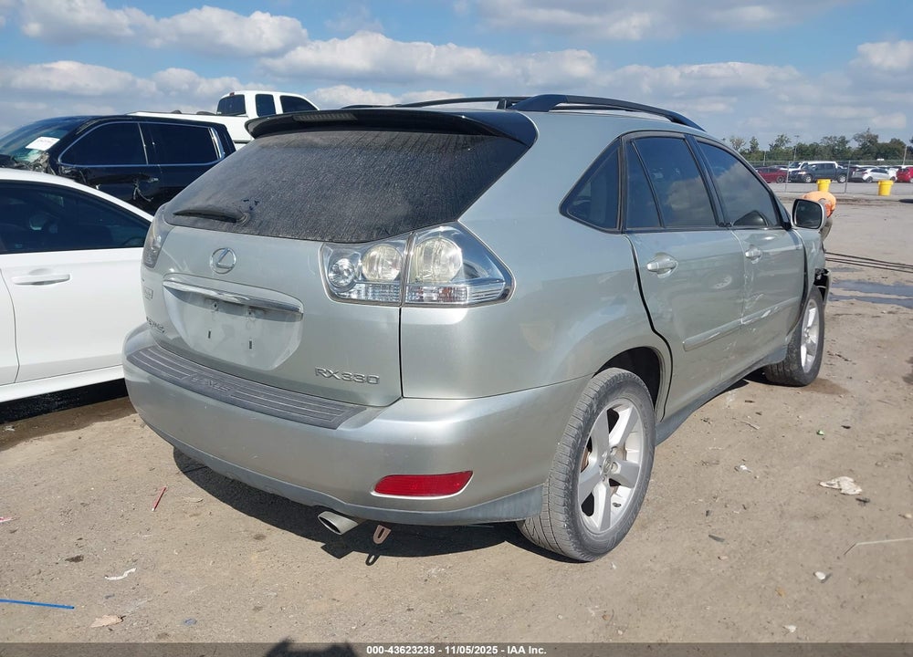 2005 LEXUS RX 330 VIN: 2T2GA31U55C042655