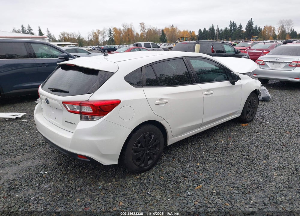 2019 SUBARU IMPREZA 2.0I VIN: 4S3GTAB6XK3713700