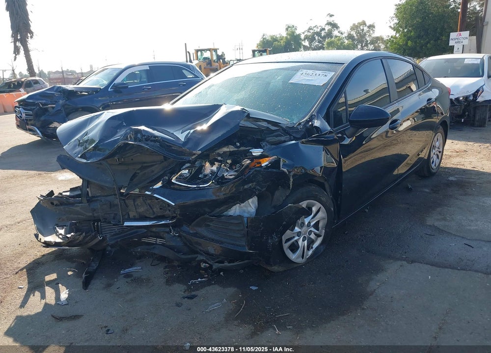 2019 CHEVROLET CRUZE LS VIN: 1G1BC5SM8K7125523