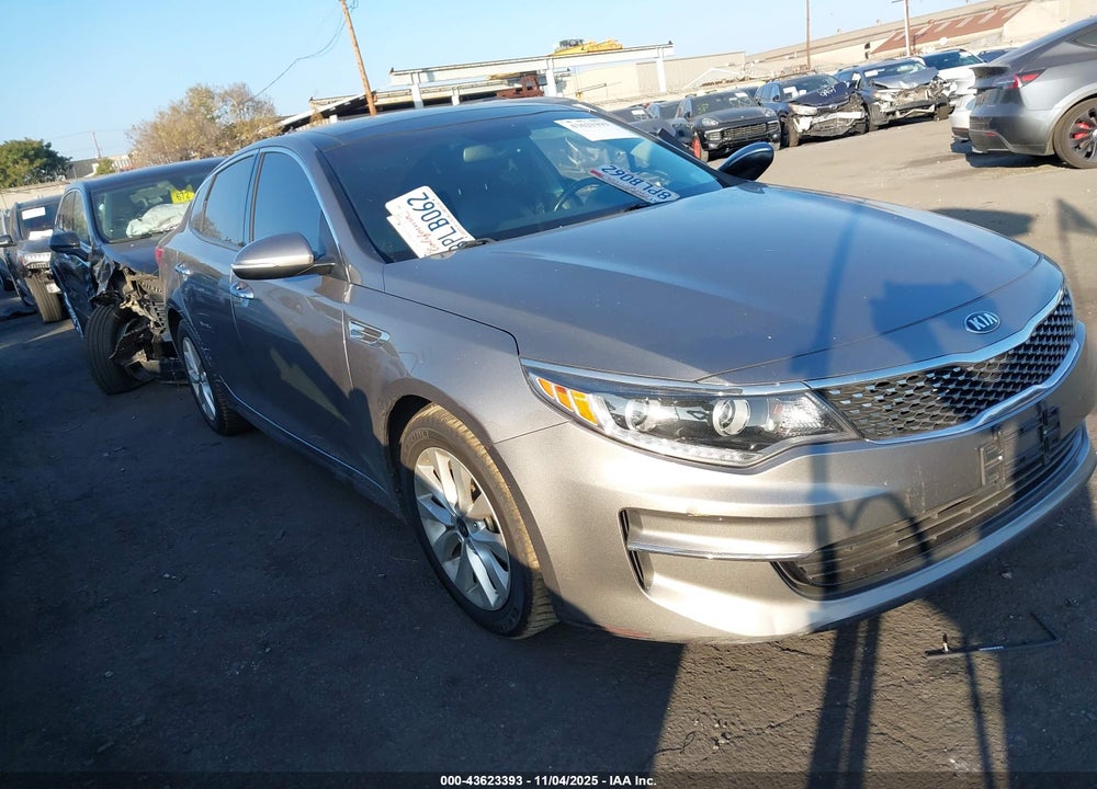 2016 KIA OPTIMA EX VIN: 5XXGU4L37GG093480