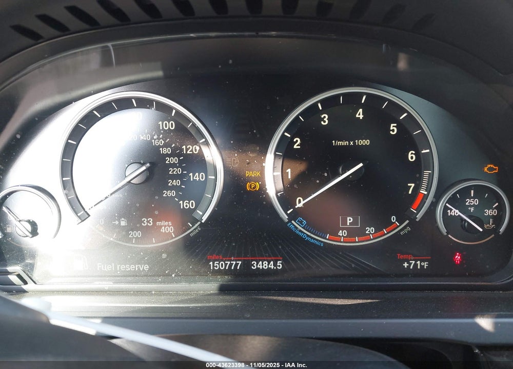 2013 BMW 740LI VIN: WBAYE4C52DD137312