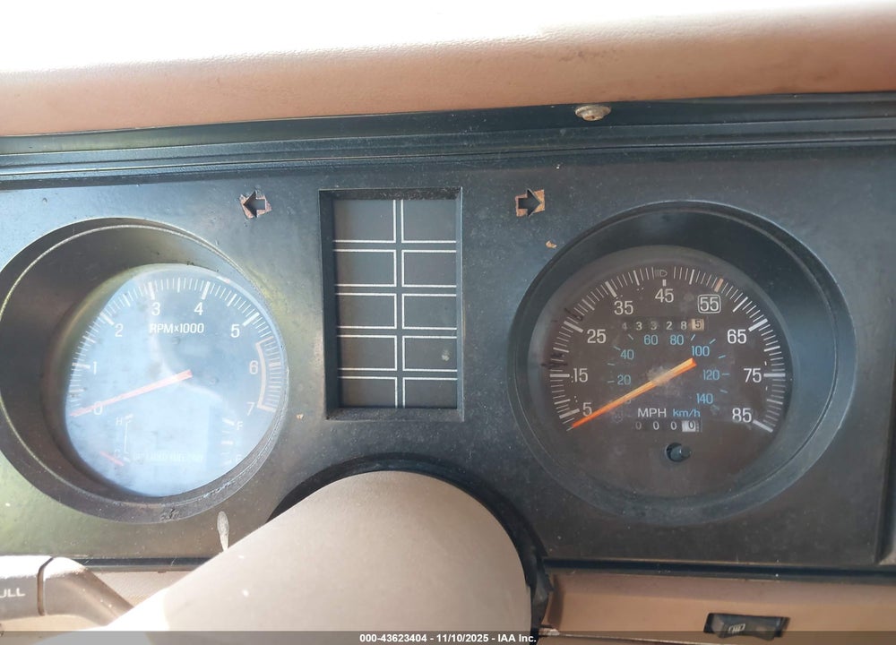 1986 FORD BRONCO II VIN: 1FMCU14T7GUB87473