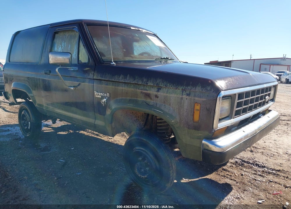 1986 FORD BRONCO II VIN: 1FMCU14T7GUB87473