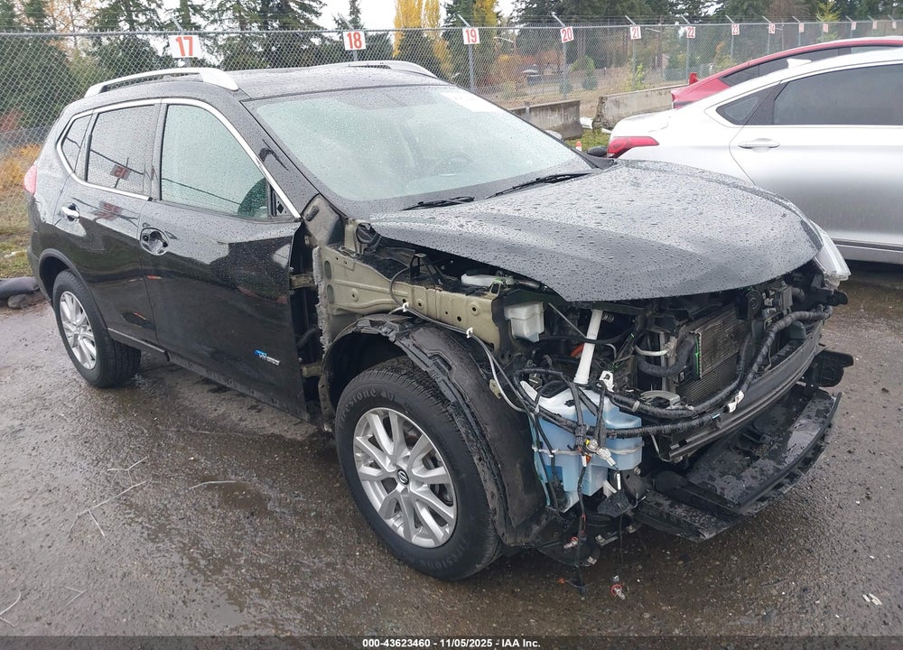 2017 NISSAN ROGUE HYBRID SV VIN: 5N1ET2MV1HC830362
